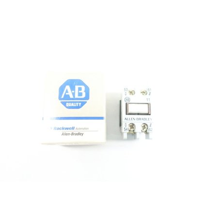 ALLEN BRADLEY Auxiliary Terminal And Contact Block 195-FA11